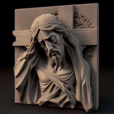 3D model st jesus (STL)